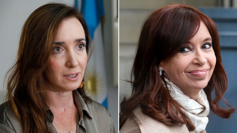 Cristina Fernández recibe a Victoria Villarruel