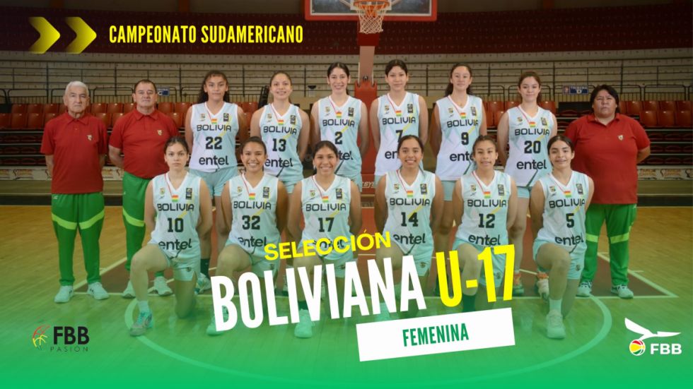 Básquet: 4 tarijeñas forman parte de la selección boliviana U17 femenino