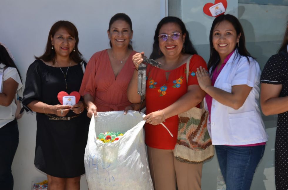 Gobernación entregó tapas recolectadas en el Hospital Materno Infantil a favor de niños con cáncer