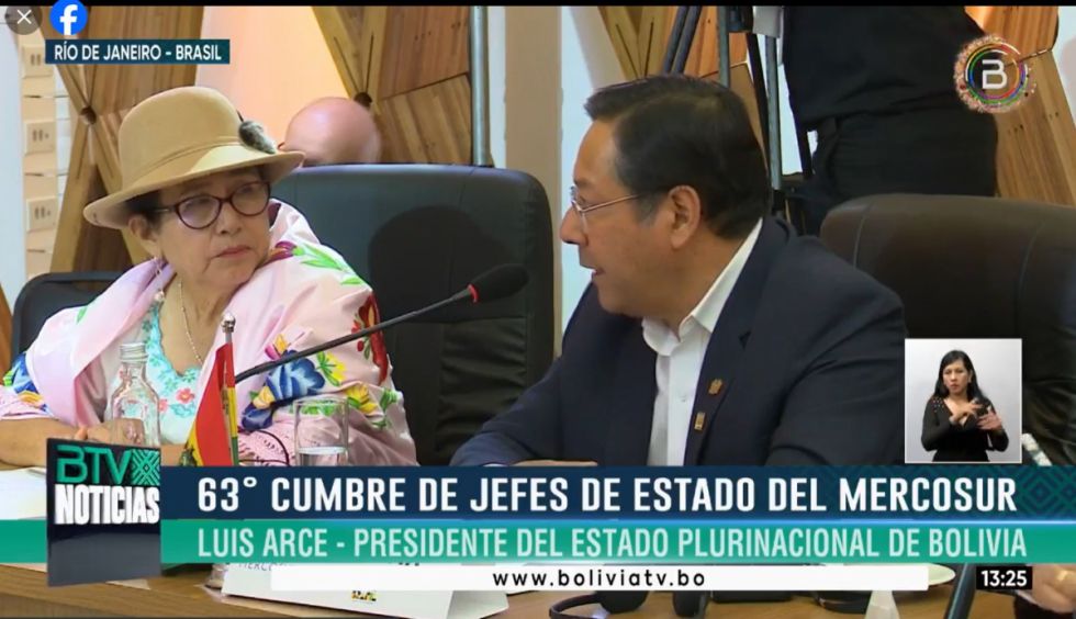 Repasa el discurso de Luis Arce ante el Mercosur