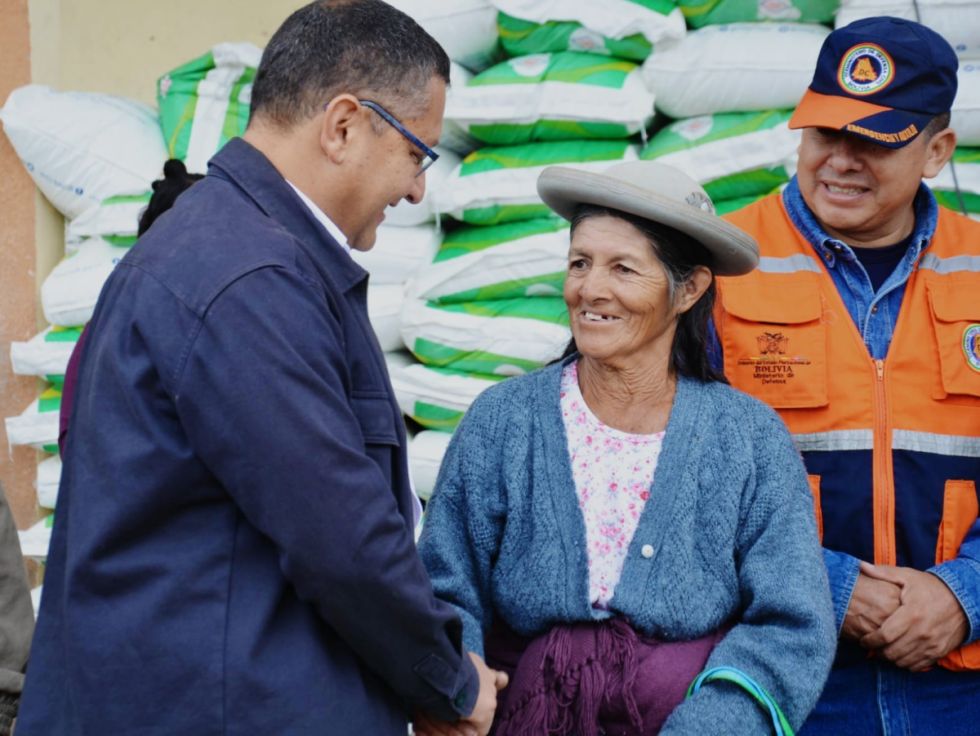 Gobernación entrega ayuda a afectados por el cambio climático en O’Connor