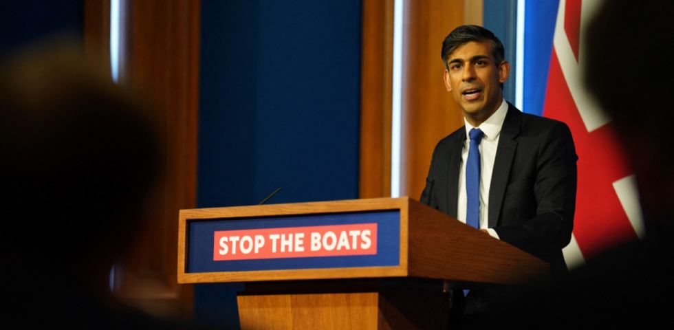 La política de inmigración Rishi Sunak provoca una rebelión en el Reino Unido