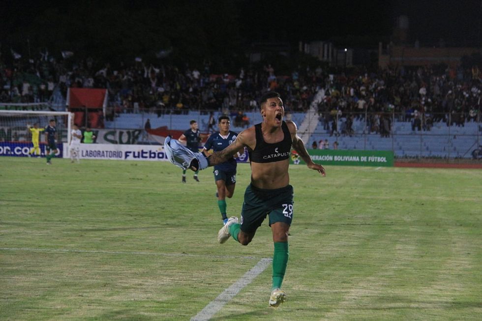 Agustín Graneros fue el goleador de la temporada 2023 en Real Tomayapo