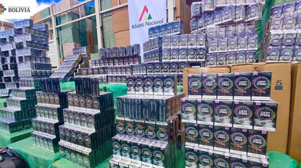 Tarija concentra tres rutas para el tráfico de cigarrillos 