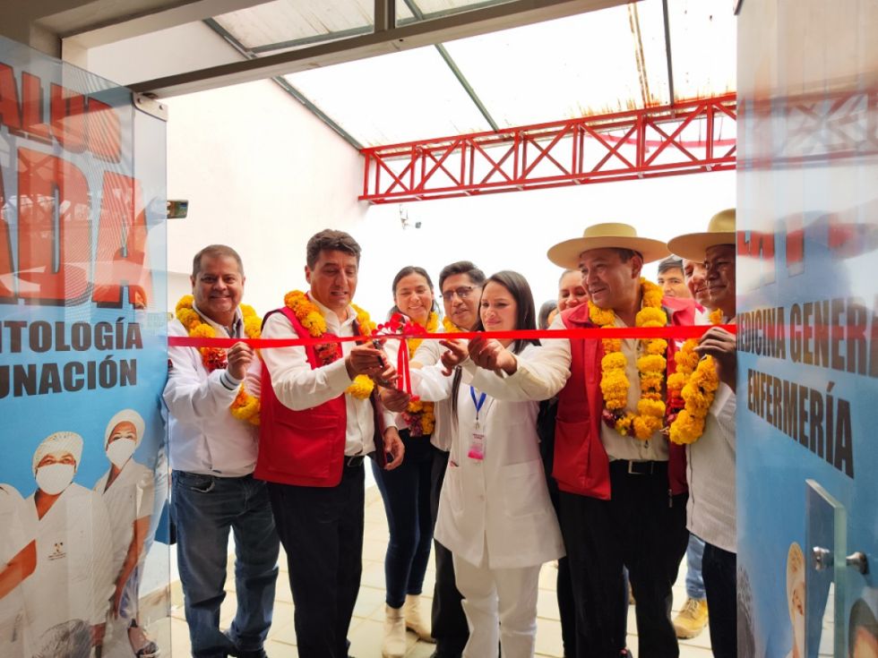 Refaccionan el centro de salud de la comunidad La Pintada 