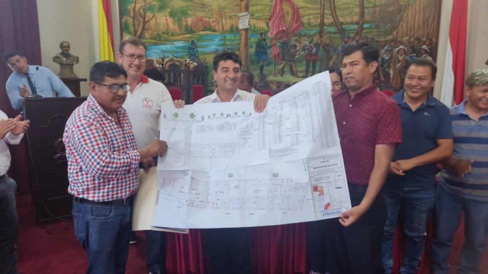 Seis barrios de Tarija recibieron sus planimetrías 