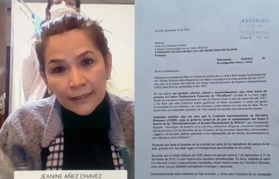 Áñez: Evo también debe ser investigado por 2019