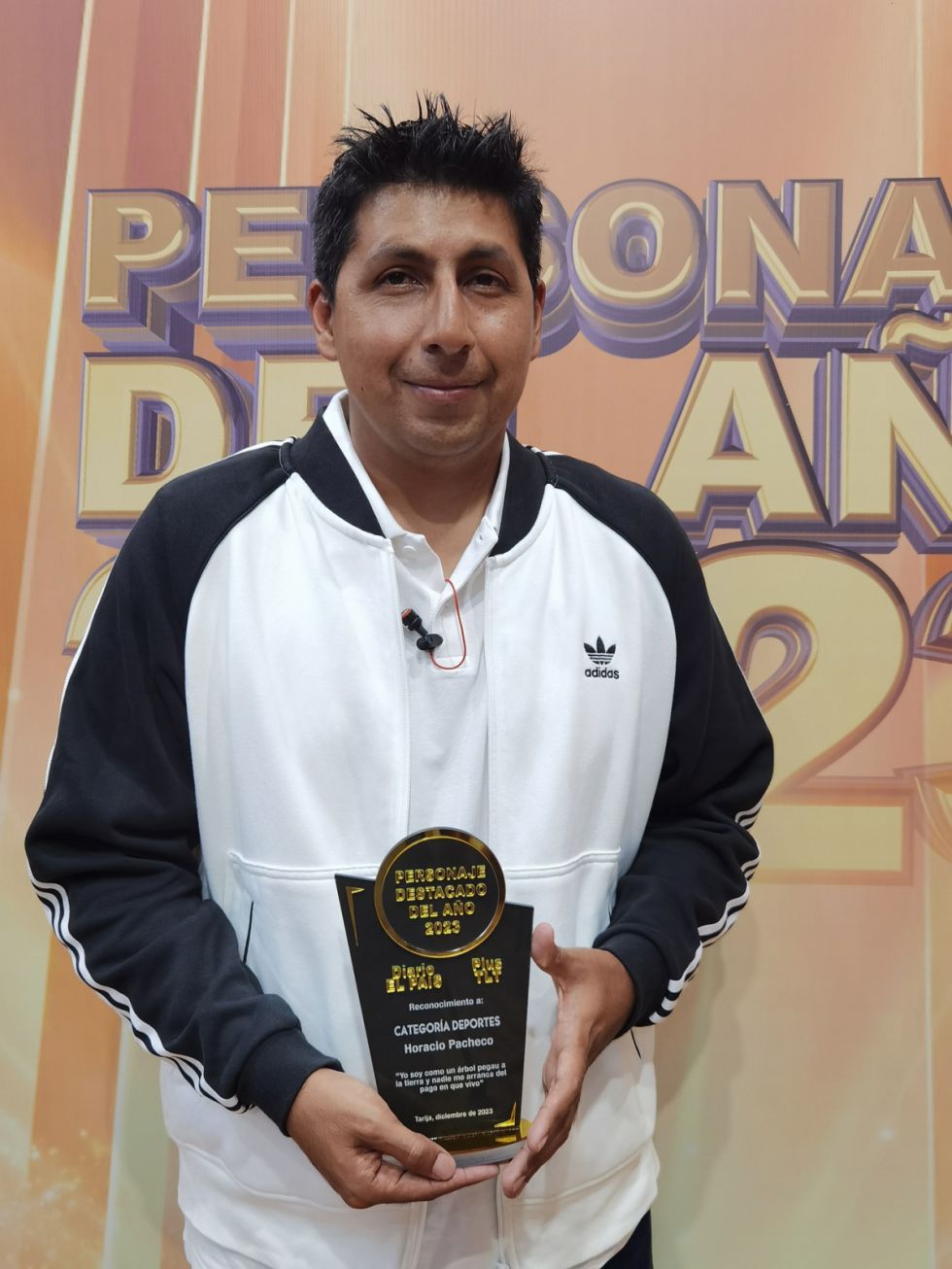 Horacio Pacheco, destacado en los deportes