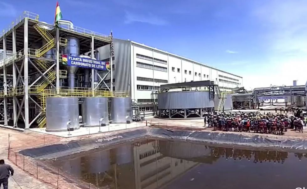 Inauguran la Planta Industrial de Carbonato de Litio