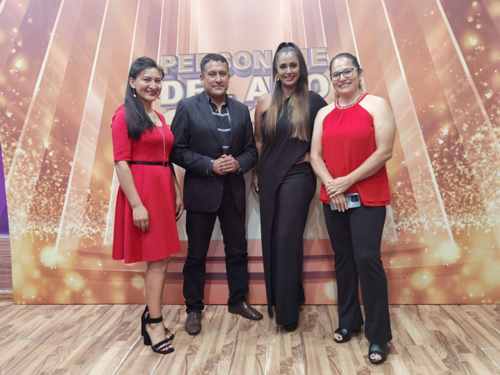 María Esther, Jesús, Liliana y Natalia
