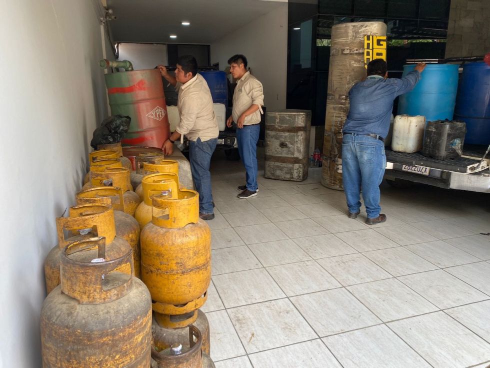 Decomisaron grandes cantidades de combustible en Tarija