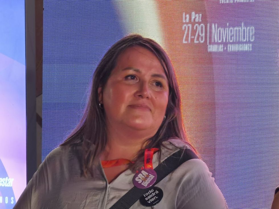 Susana Machicao, “la señora de la Bienal”