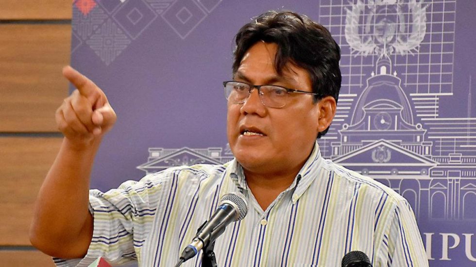 Héctor Arce, diputado del MAS 