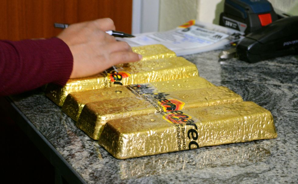 Exportaciones de oro suman $us 2.241 MM a octubre