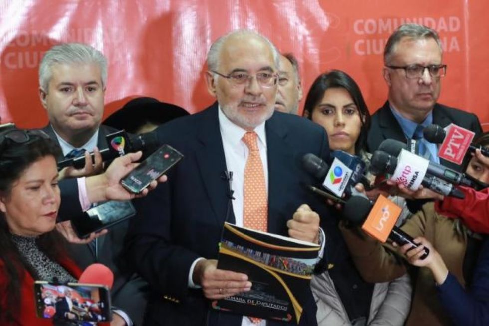Comunidad Ciudadana admite crisis interna y cuestionan el liderazgo de Mesa