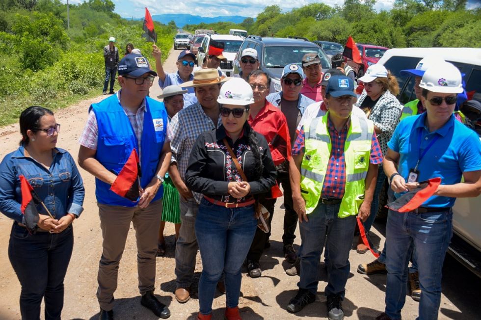 Abren paso en La Vertiente-Palo Marcado, vía que va a Paraguay
