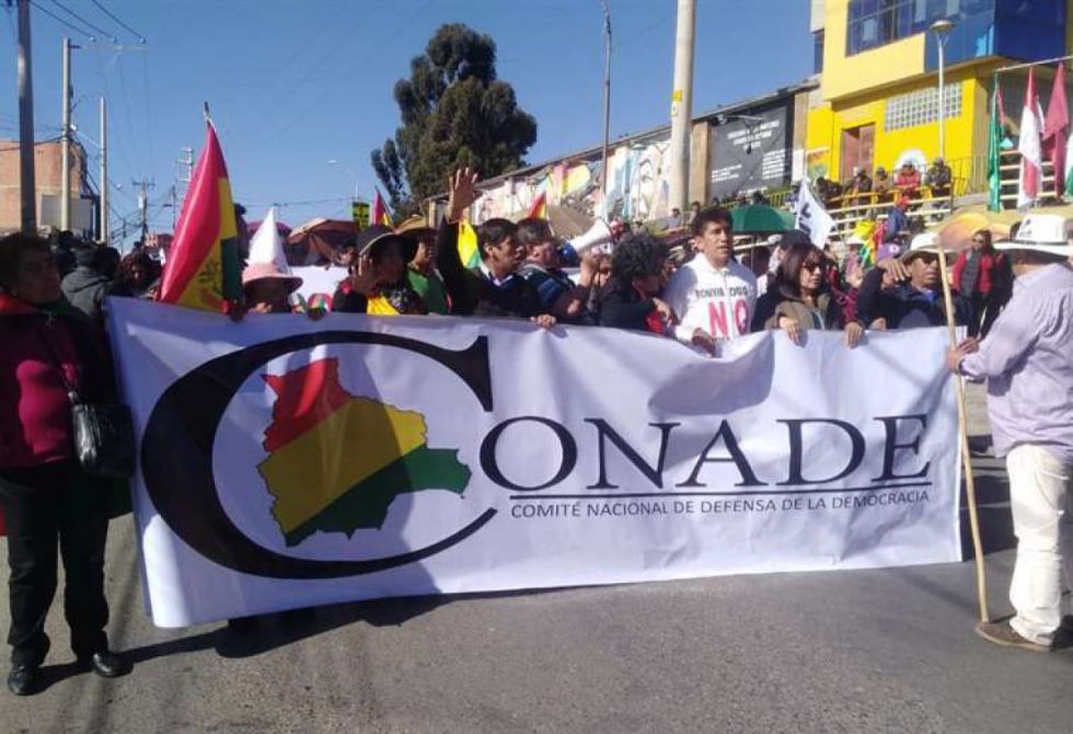 El Conade planteará desobediencia civil a magistrados prorroguistas