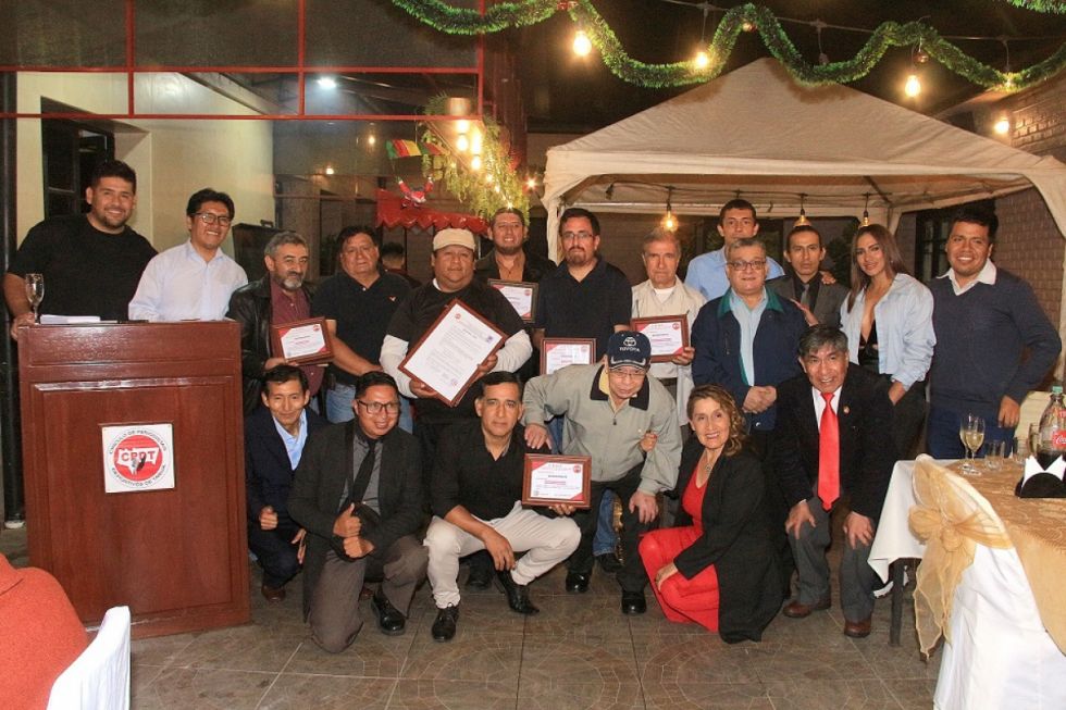 Entregaron reconocimientos a destacados periodistas deportivos