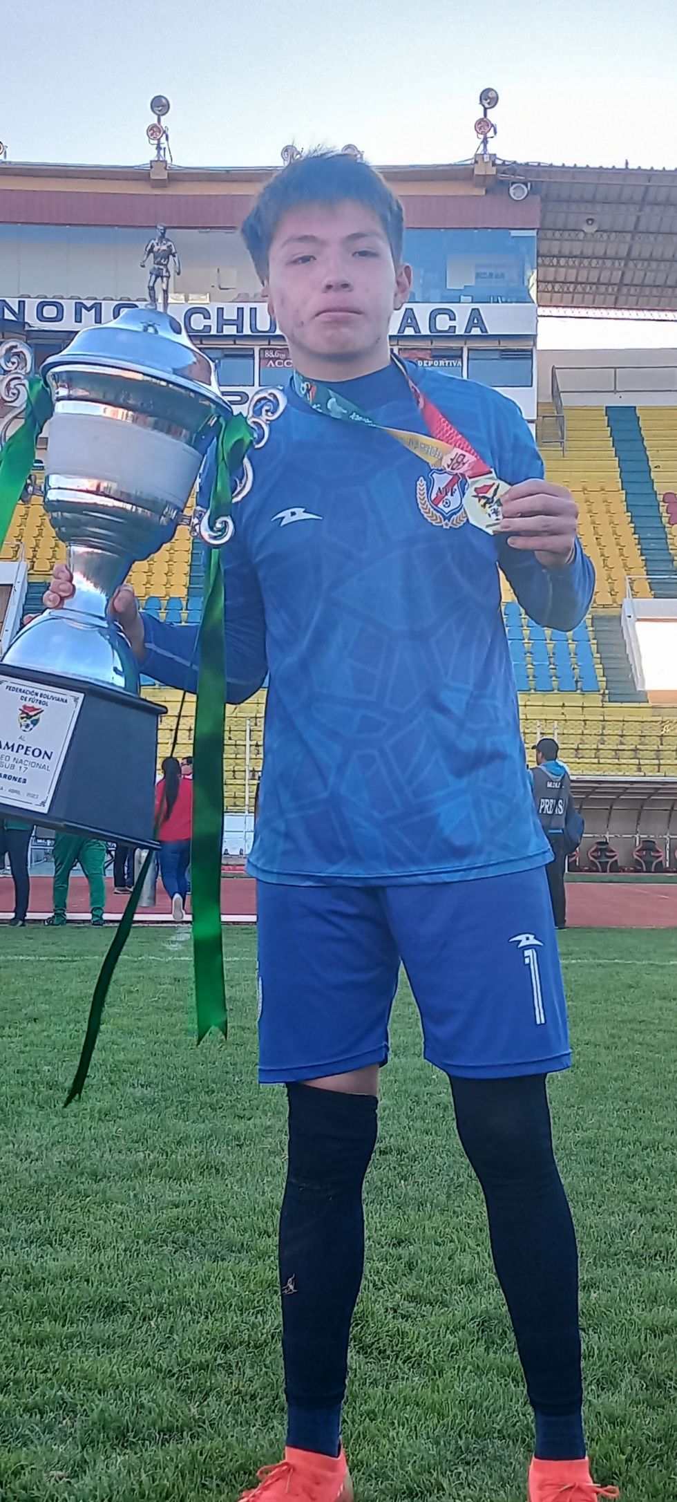 El arquero, héroe de la sub17