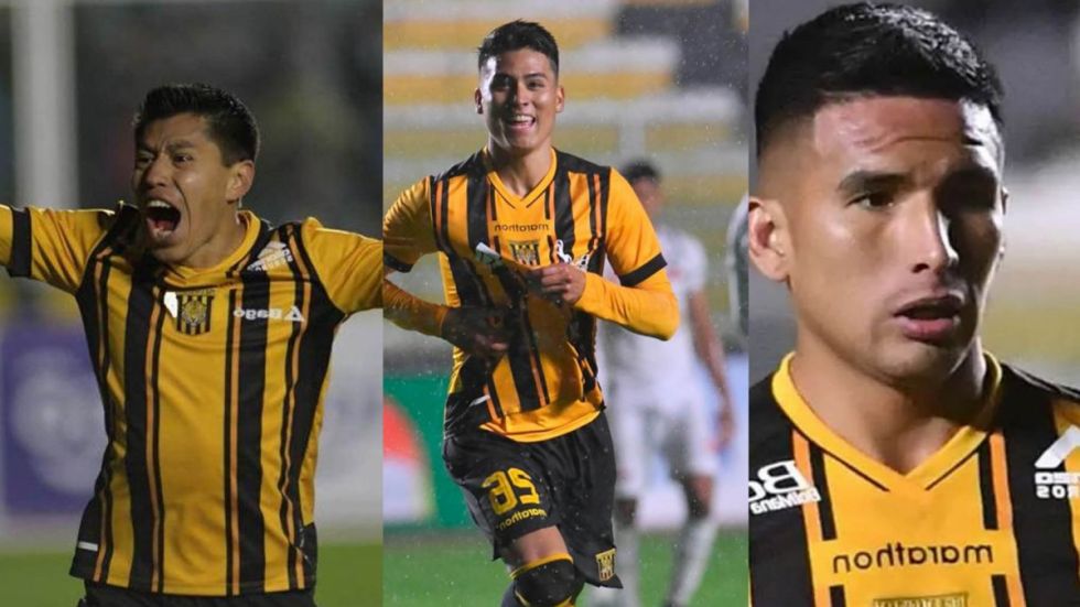 Wayar, Sotomayor y Quiroga: Renovados en The Strongest
