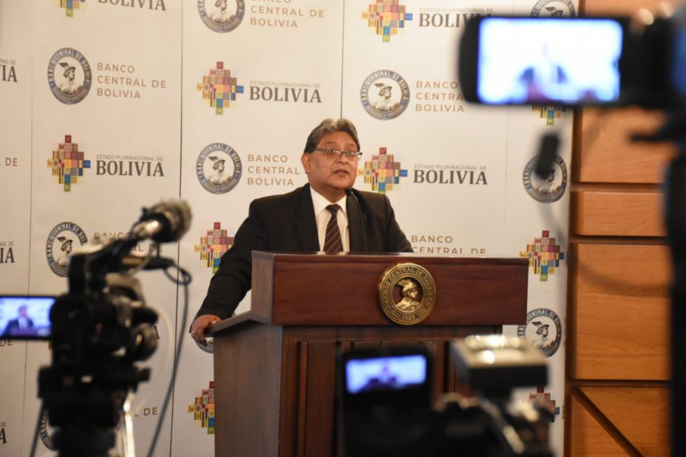 BCB: Las RIN alcanzan a $us 1.709 millones