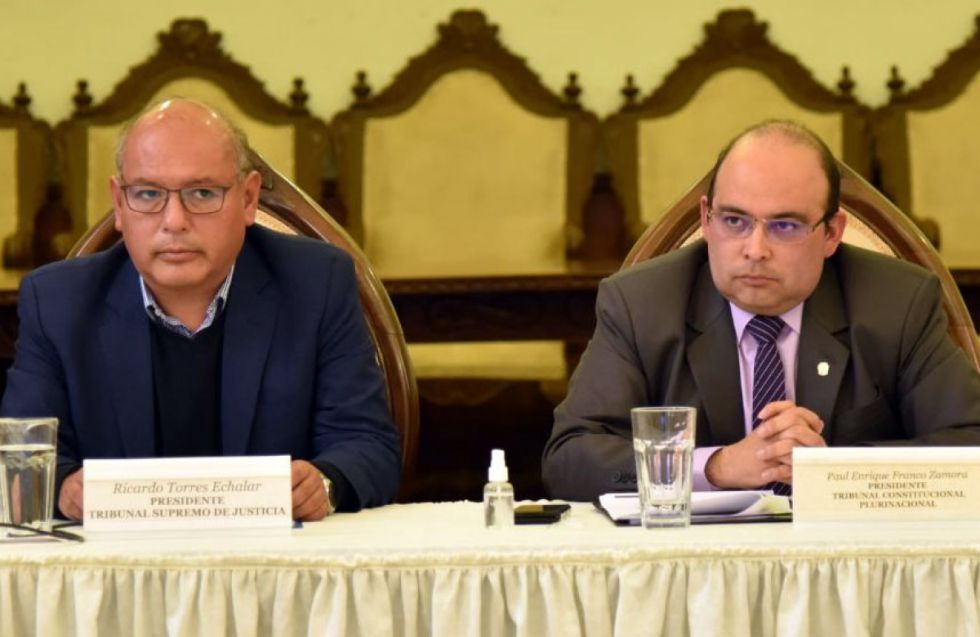 Fiscalía admite denuncia por la prórroga de magistrados