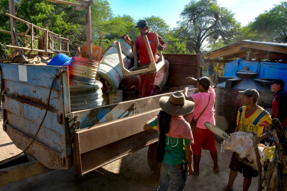 Villa Montes: Evacúan a afectados por el desborde del río Pilcomayo