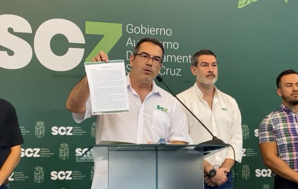 El TCP ratifica sentencia que ordena a Aguilera suplir a Camacho en la Gobernación cruceña