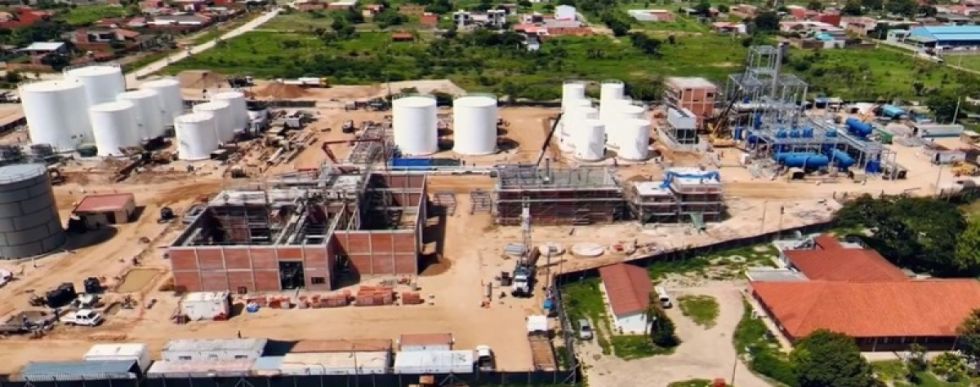 Planta de Biodiesel en Santa Cruz tiene avance del 80%