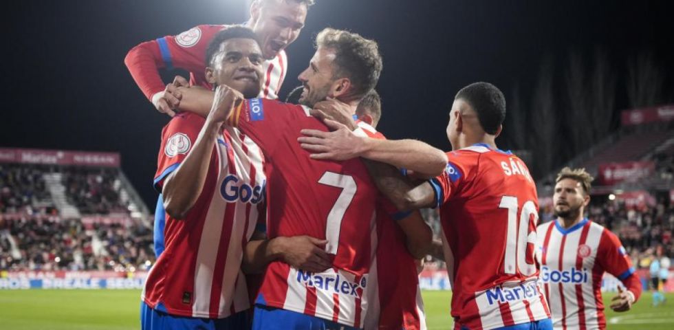 El Girona, de Claure, también  deslumbra en la Copa del Rey 