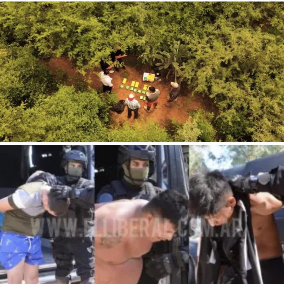 Desarticulan banda de narcos bolivianos que llevaban droga desde Aguas Blancas
