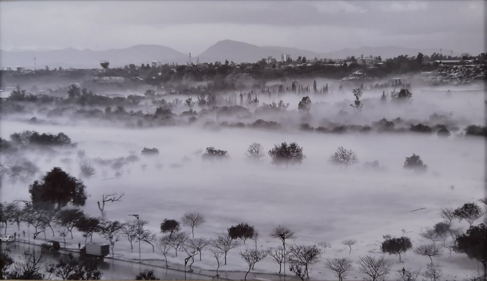Bruma sobre el Guadalquivir, Tarija, 2021.