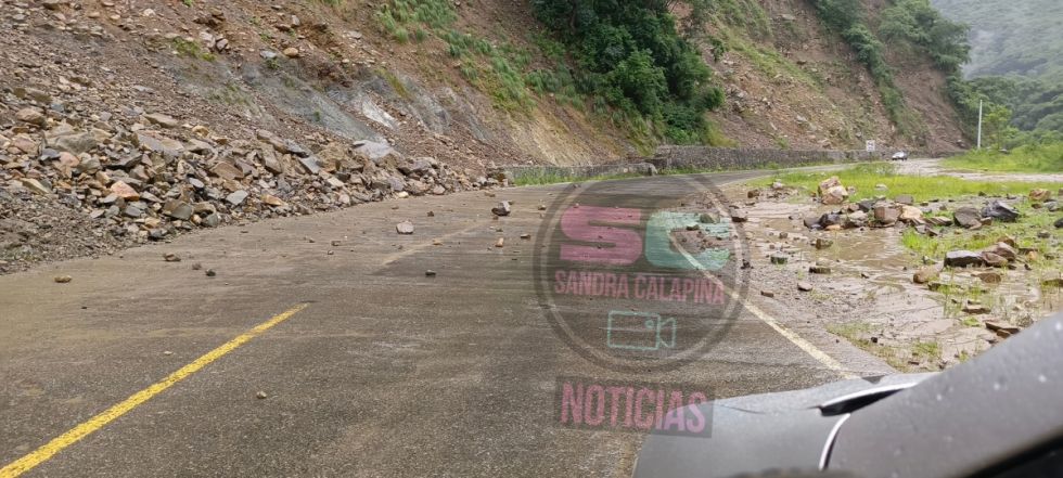 Así luce la carretera entre Tarija y Bermejo por las inclemencias del tiempo