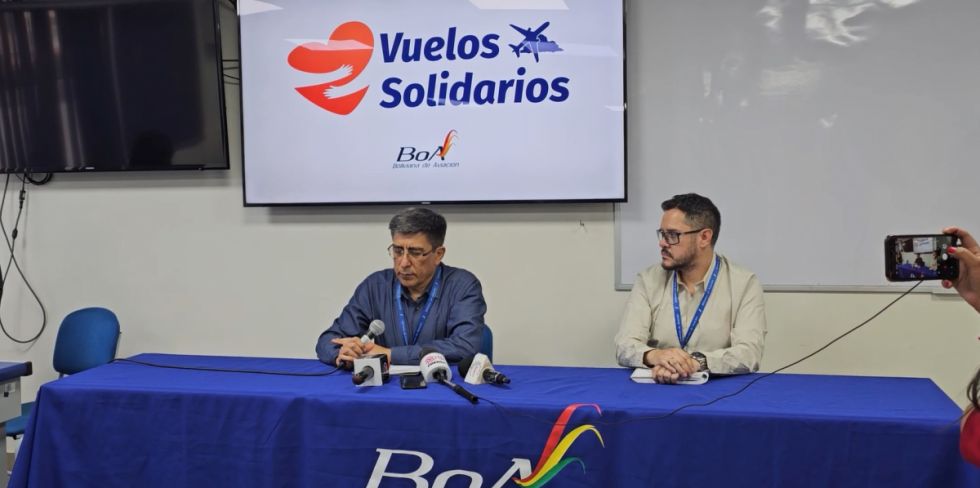 BoA programa vuelos solidarios para esta noche con venta directa solo en aeropuertos