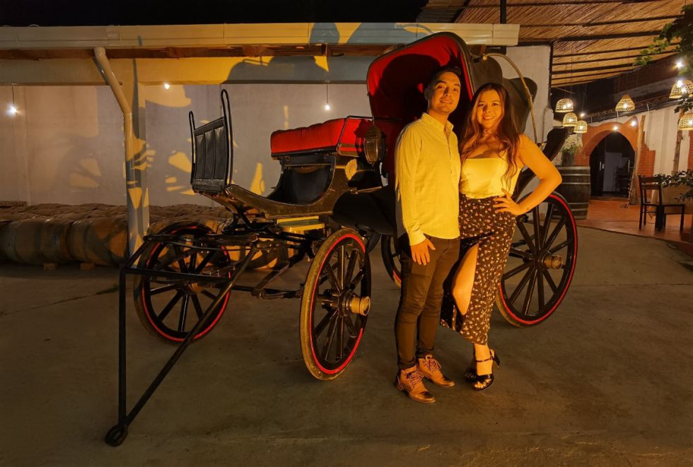 Marco Antonio Vides y Dabeyba Marinaro.