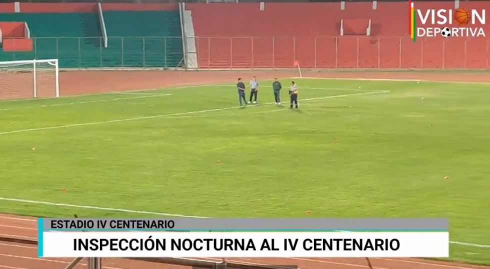En vivo: Luminarias del IV Centenario es inspeccionado por la Conmebol 