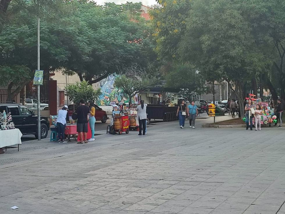“Competencia” en el parque Bolívar preocupa a feriantes