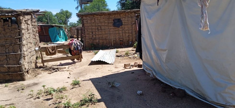 Suman 68 las familias indígenas afectadas por tormenta en Villa Montes