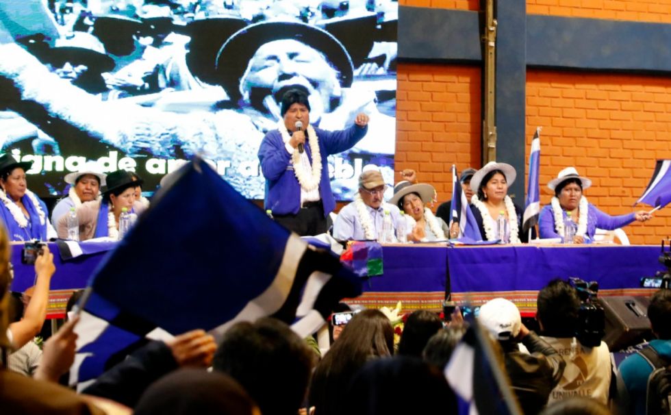 El MAS convoca a un ampliado nacional para el 2 de marzo, será en Santa Cruz 