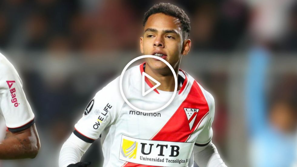Repasa el gol de Paniauga (VIDEO): Anotó en Libertadores con 16 años