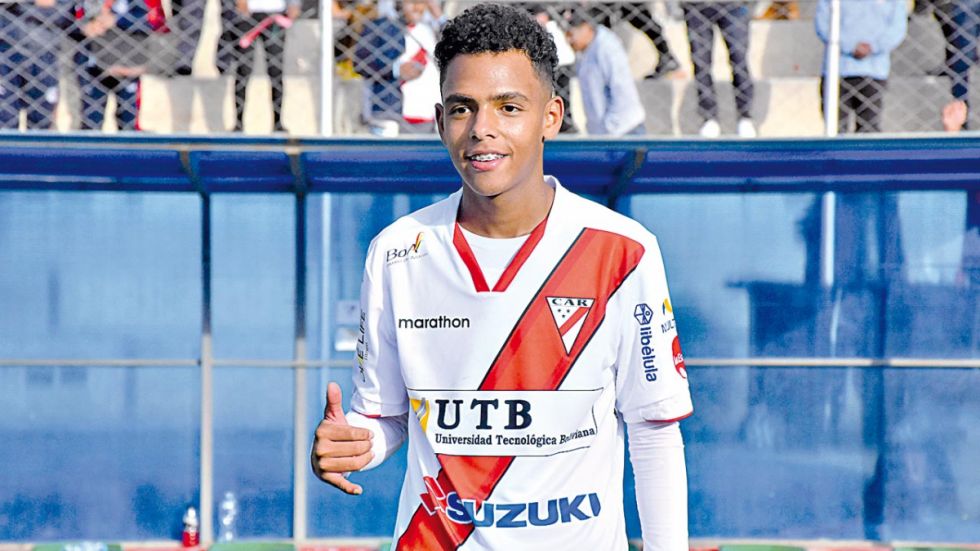 El tarijeño Paniagua se convirtió en el segundo jugador más joven en marcar un gol en la Libertadores