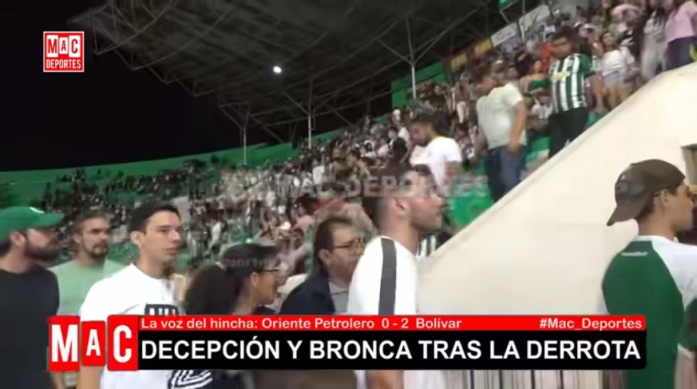 “El torneo es corto y nosotros ya estamos eliminados”: La decepción del hincha de Oriente tras la derrota en casa