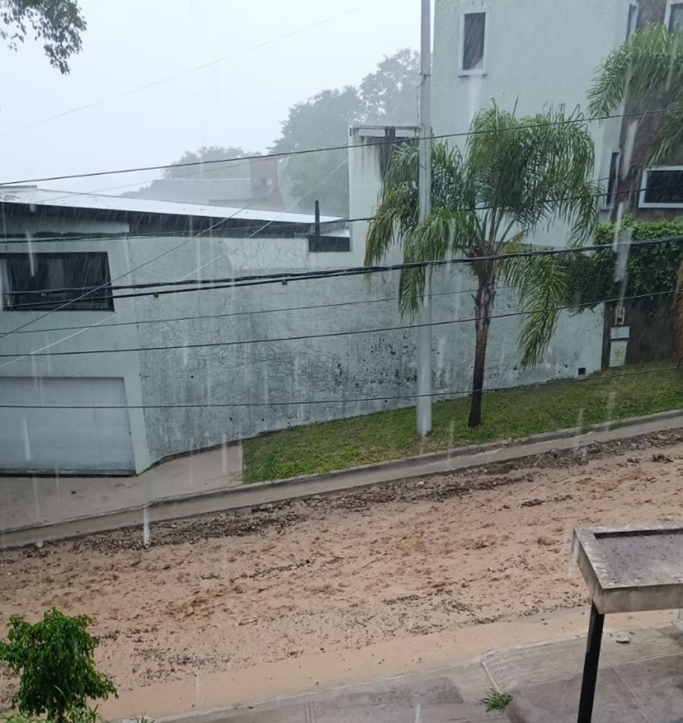 Tormenta azota Jujuy y  en Tarija llueve