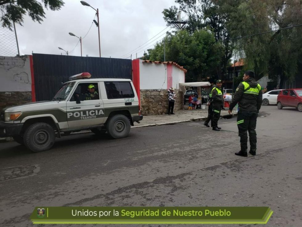 Policía ya instaló los tres anillos de seguridad en el IV Centenario 