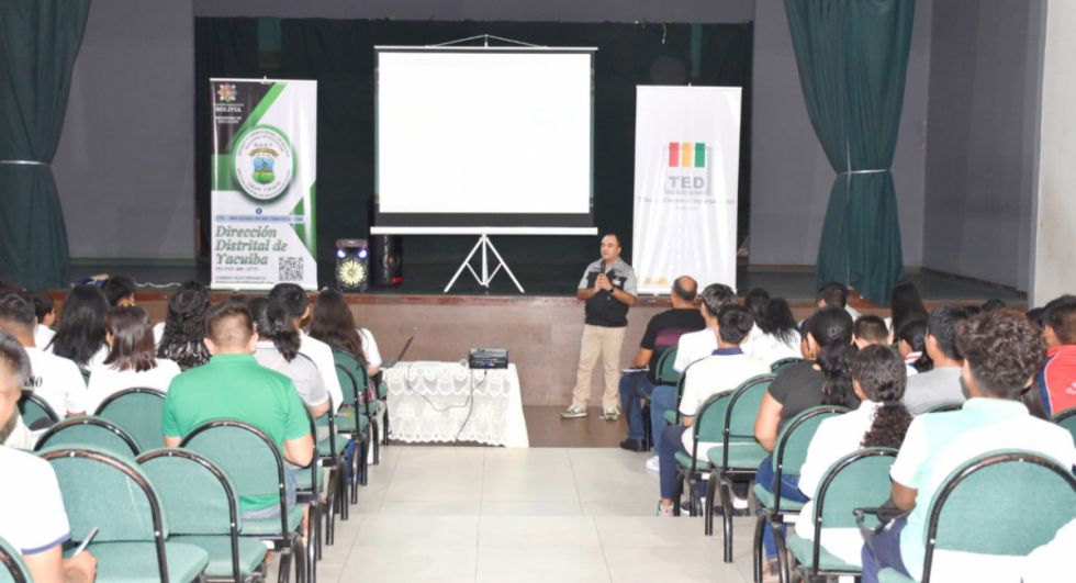 El TED concluye capacitación a tribunales estudiantiles en Tarija 