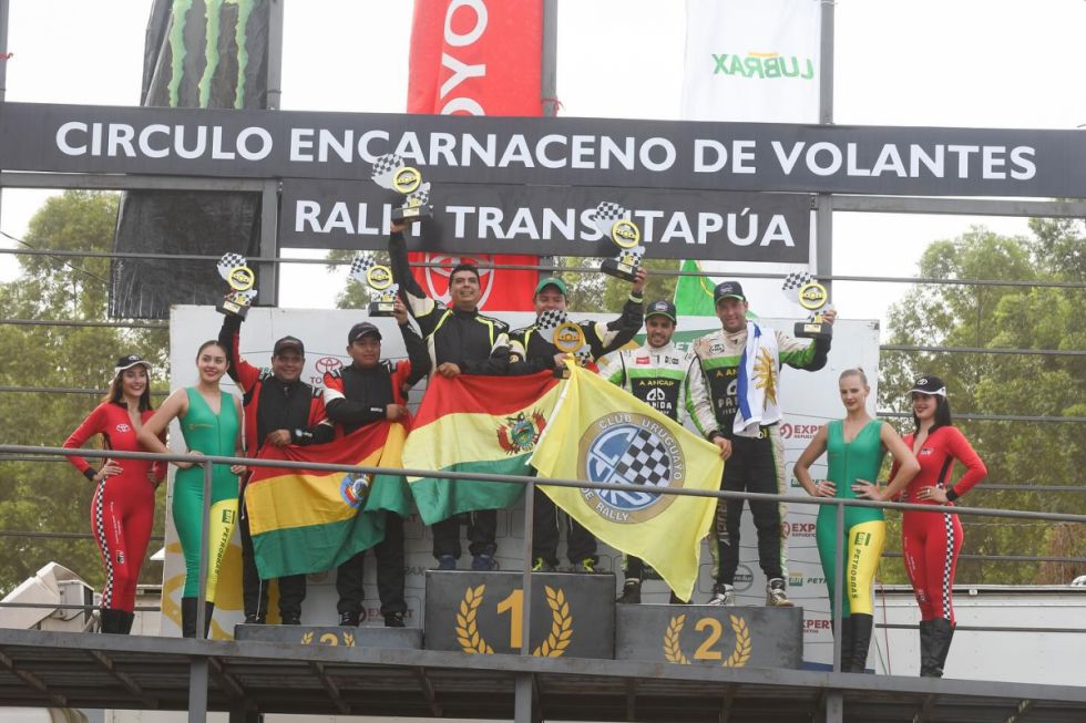 Penalizan al piloto boliviano Careaga y Federico Ensslin se corona campeón del Rally de Paraguay