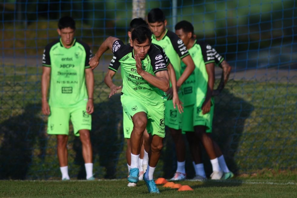 La Selección Boliviana trabaja en San Pablo