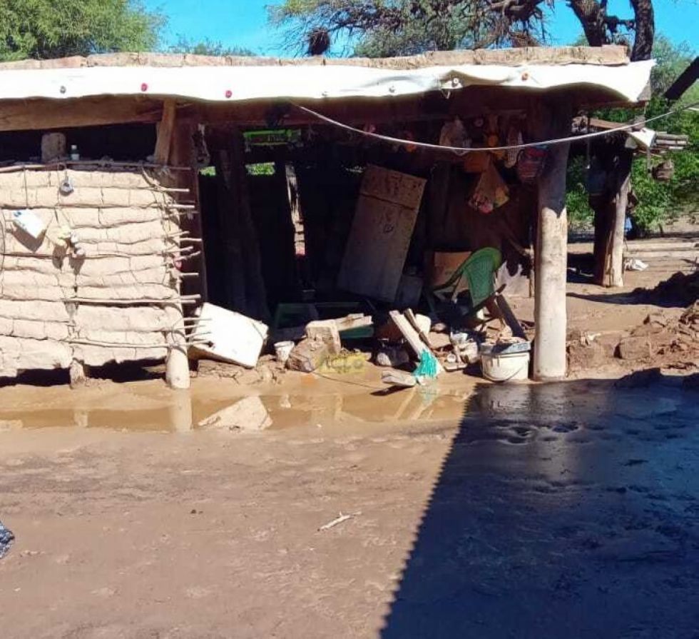El desborde del Pilcomayo aísla a dos comunidades en Villa Montes