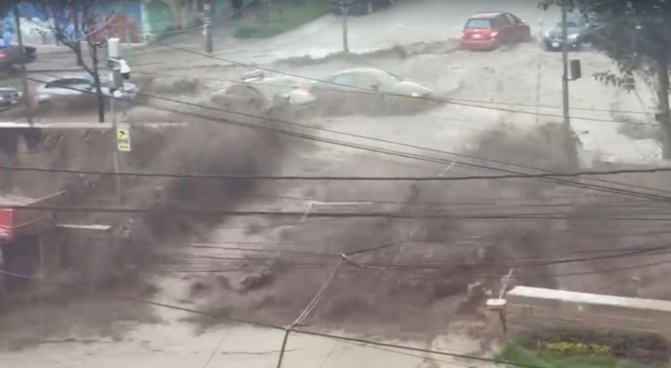Lluvia en La Paz causa estragos y miedo por la crecida de los ríos (Videos)