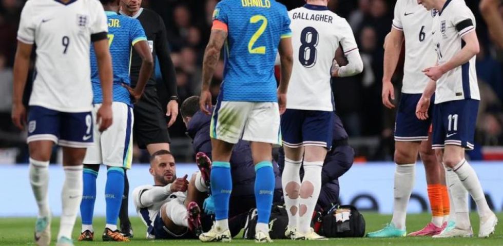 Walker cae lesionado a 17 días del duelo ante el Madrid
